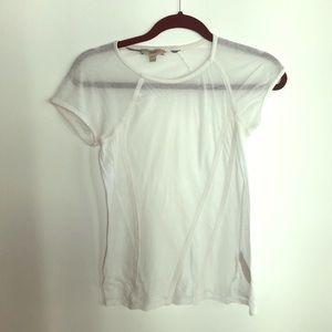 Burberry white tshirt top